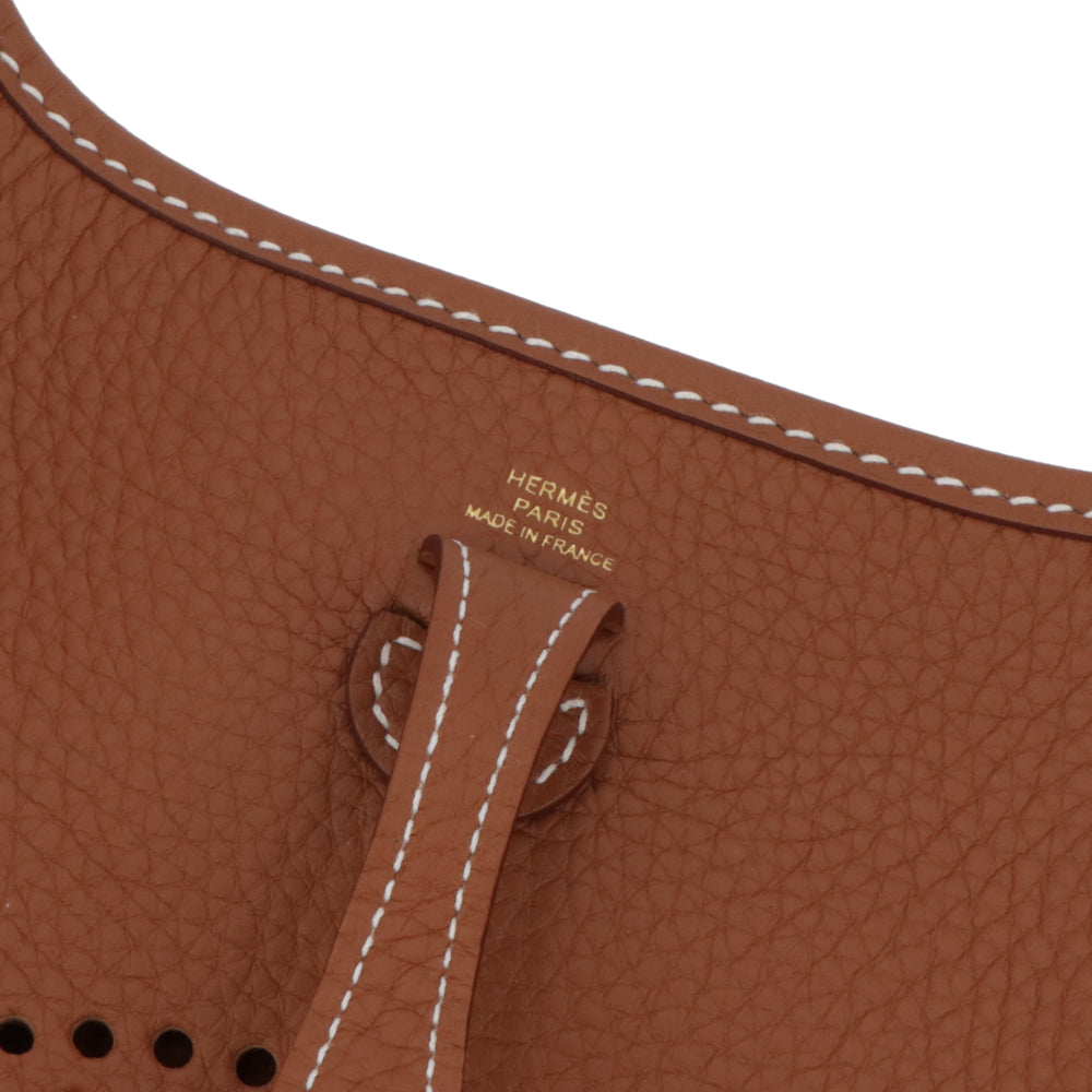 HERMES エヴリンTPM ゴールド ゴールド金具