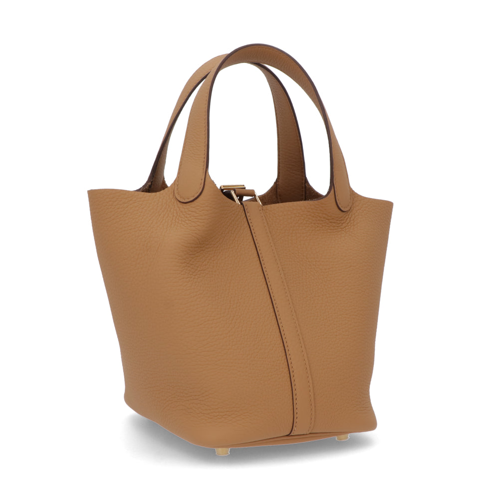 HERMES ピコタンロックPM ビスキュイ ゴールド金具