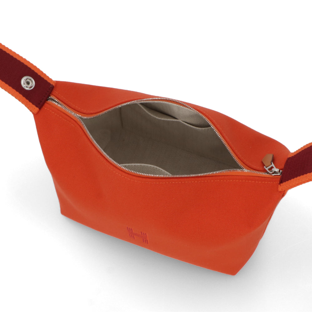 HERMES ブリッドアブラックPM フュー オレンジ