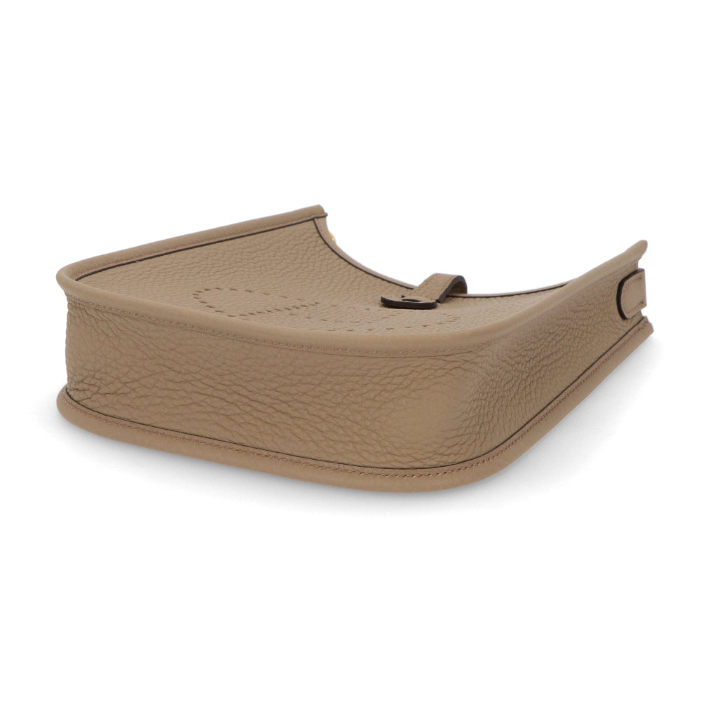 HERMES エヴリンTPM ベージュマルファ ゴールド金具