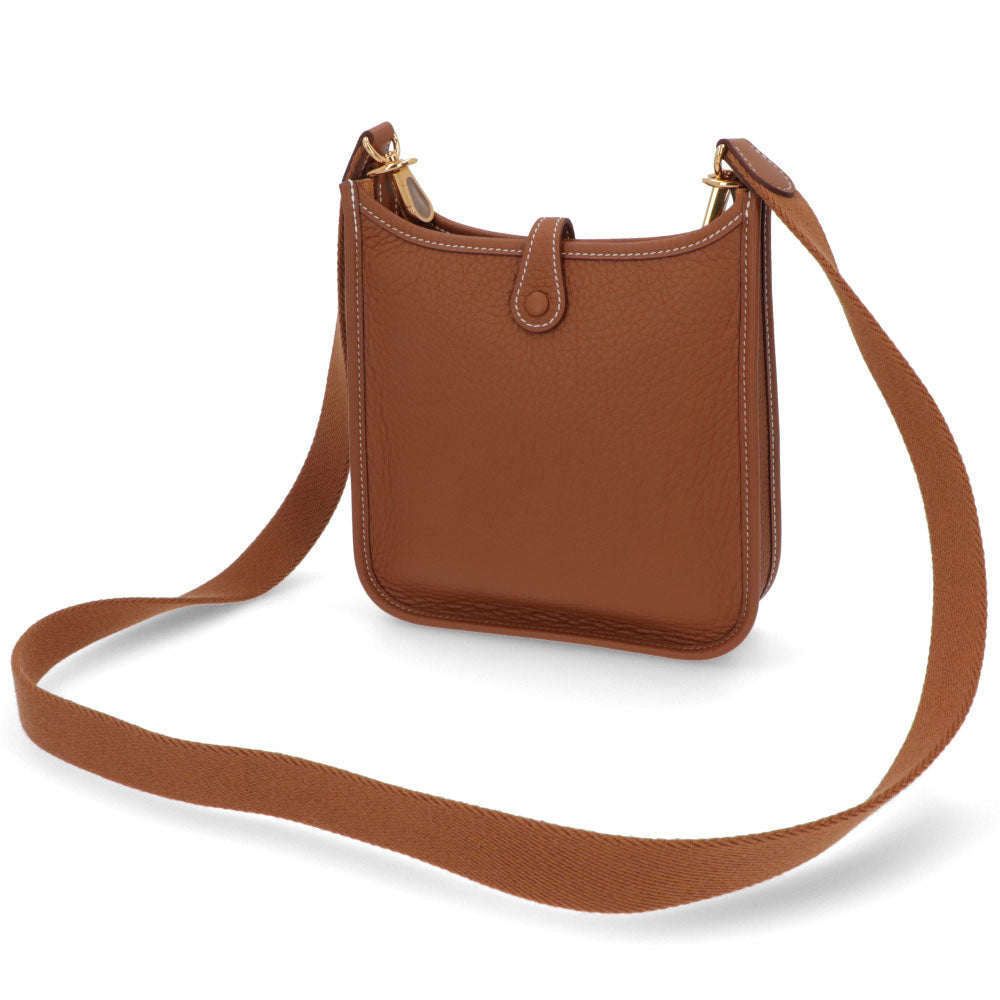 エルメス HERMES バッグ エヴリンTPM (16) ショートショルダー レディース ブラウン系 ゴールド ゴールド金具 トリヨンクレマンス W刻印