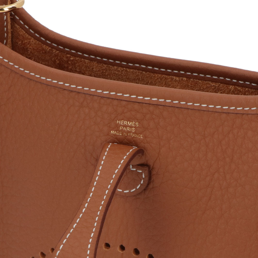 エルメス HERMES バッグ エヴリンTPM (16) ショートショルダー レディース ブラウン系 ゴールド ゴールド金具 トリヨンクレマンス W刻印