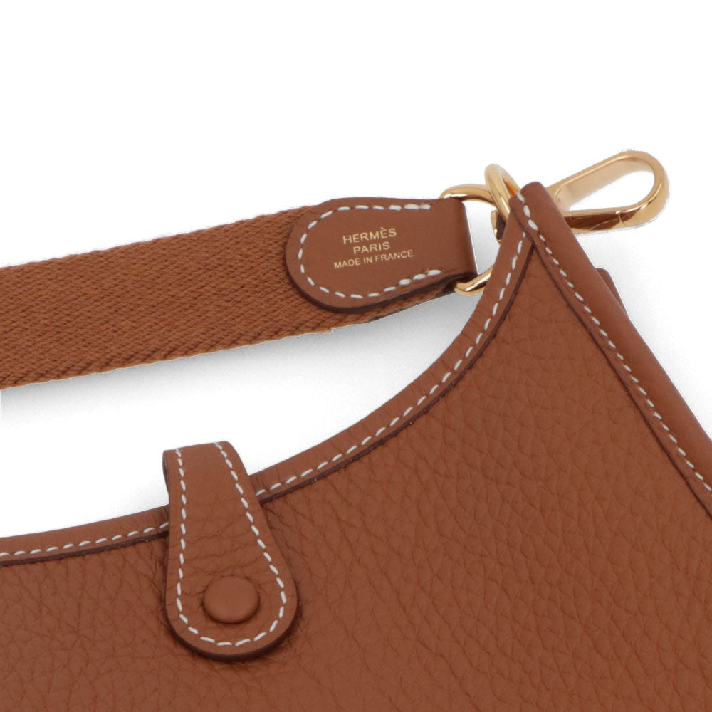エルメス HERMES バッグ エヴリンTPM (16) ショートショルダー レディース ブラウン系 ゴールド ゴールド金具 トリヨンクレマンス W刻印