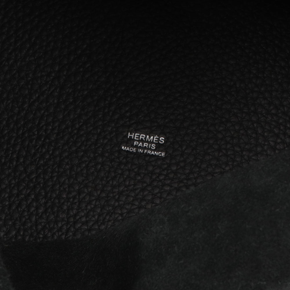 HERMES ピコタンロックMM ブラック シルバー
