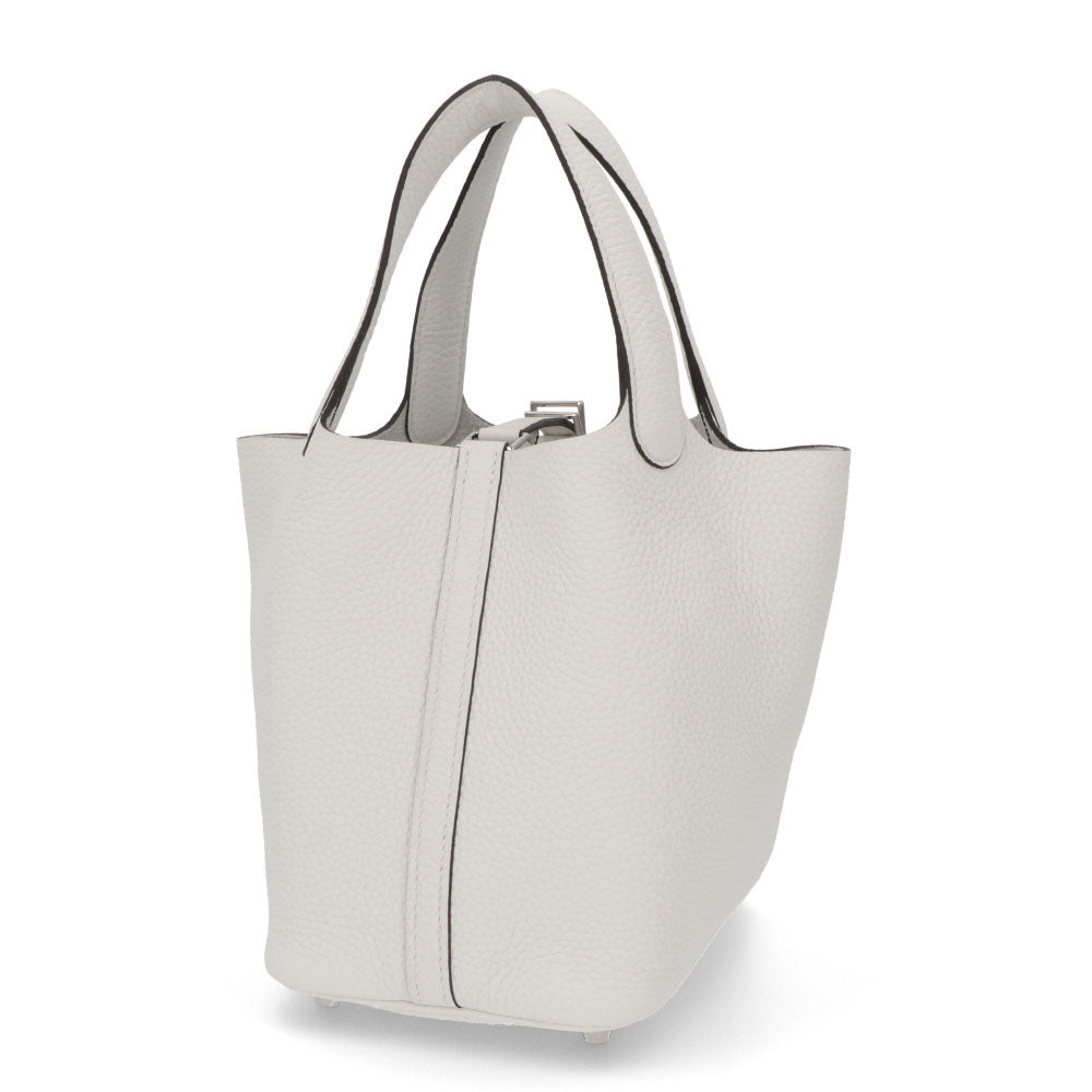 HERMES ピコタンロックPM ニューホワイト シルバー