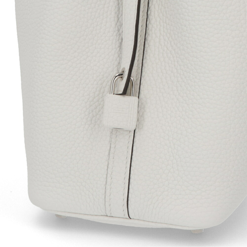 HERMES ピコタンロックPM ニューホワイト シルバー