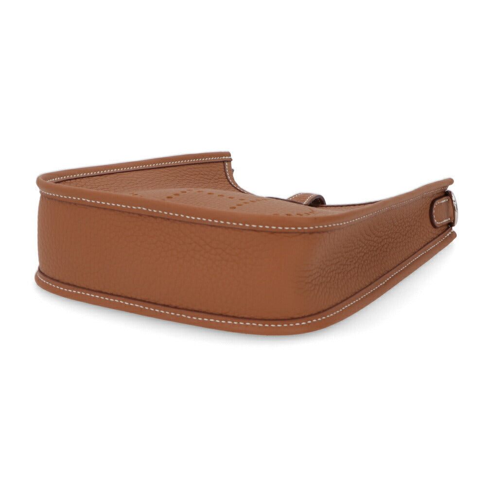 エルメス HERMES バッグ エヴリン TPM (16) レディース ブラウン系 ゴールド シルバー金具 トリヨンクレマンス W刻印