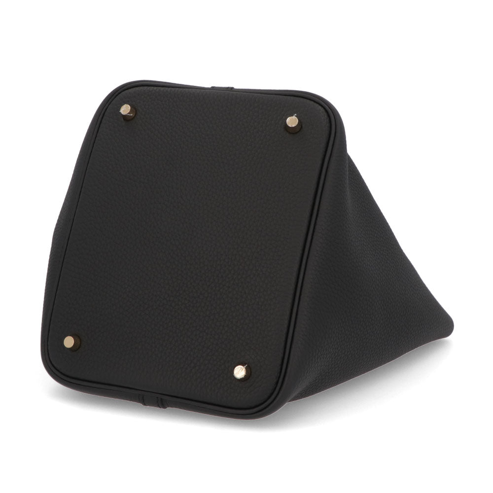 HERMES ピコタンロックMM ブラック ゴールド