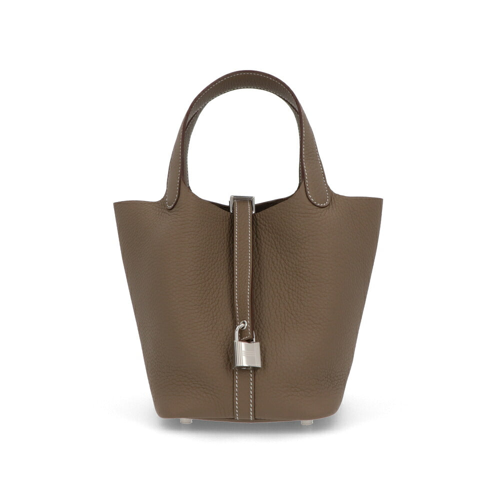 HERMES エルメス レディース バッグ ピコタンロック PM (18) グレー系