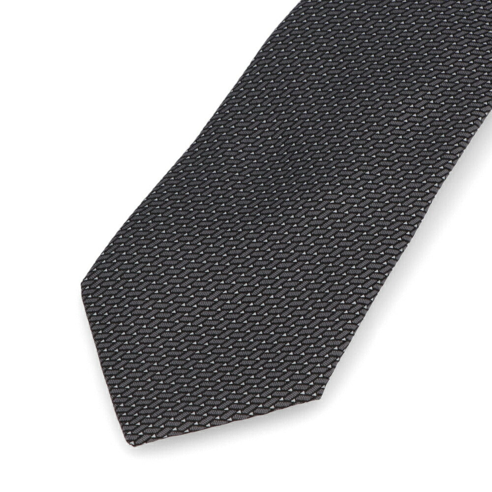 LANVIN ネクタイ SILK TIE シルク ブ幾何学模様