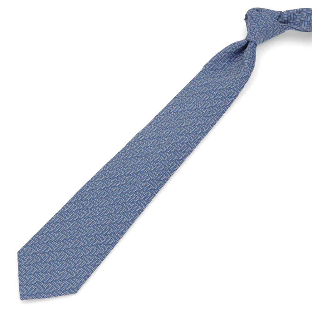 ランバン LANVIN ネクタイ メンズ SILK TIE ブルー ネイビー レッド シルク ブランドネクタイ 幾何学模様 柄物アイテム 32LVNT312101