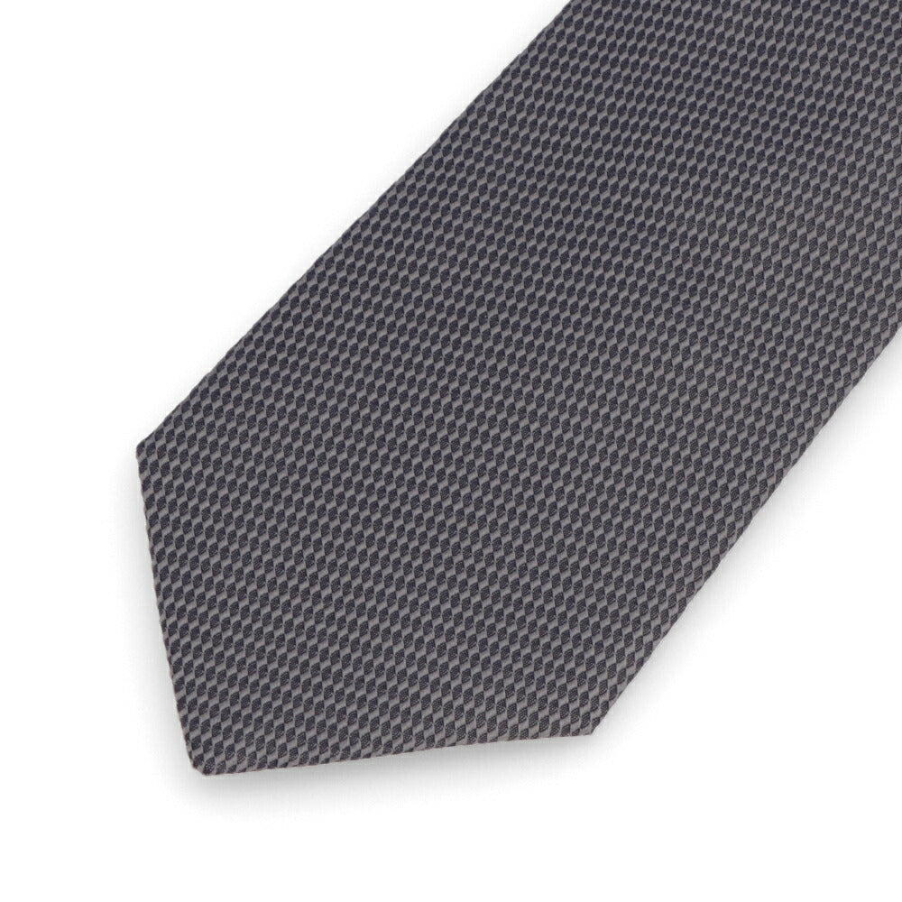 ランバン LANVIN ネクタイ メンズ SILK TIE ブルー グレー シルク ブランドネクタイ 幾何学模様 柄物アイテム 32LVNT310902