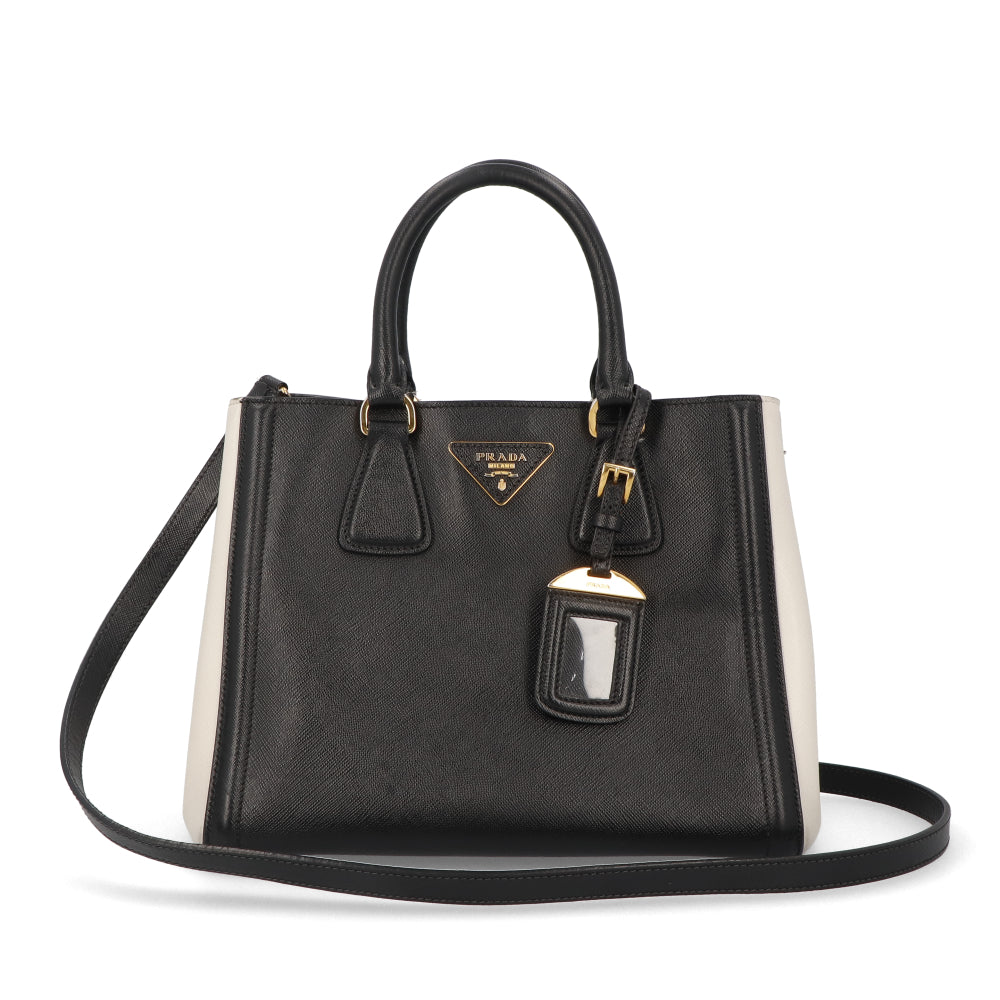 【中古 Cランク】プラダ BN2608 サフィアーノ ハンドバッグ