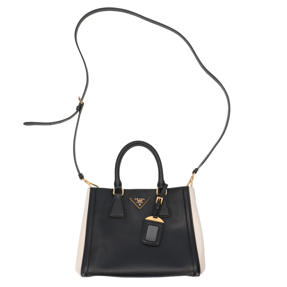 【中古 Cランク】プラダ BN2608 サフィアーノ ハンドバッグ