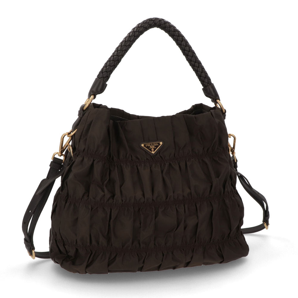 PRADA ハンドバッグ TESSUTO GAUFRE BCランク
