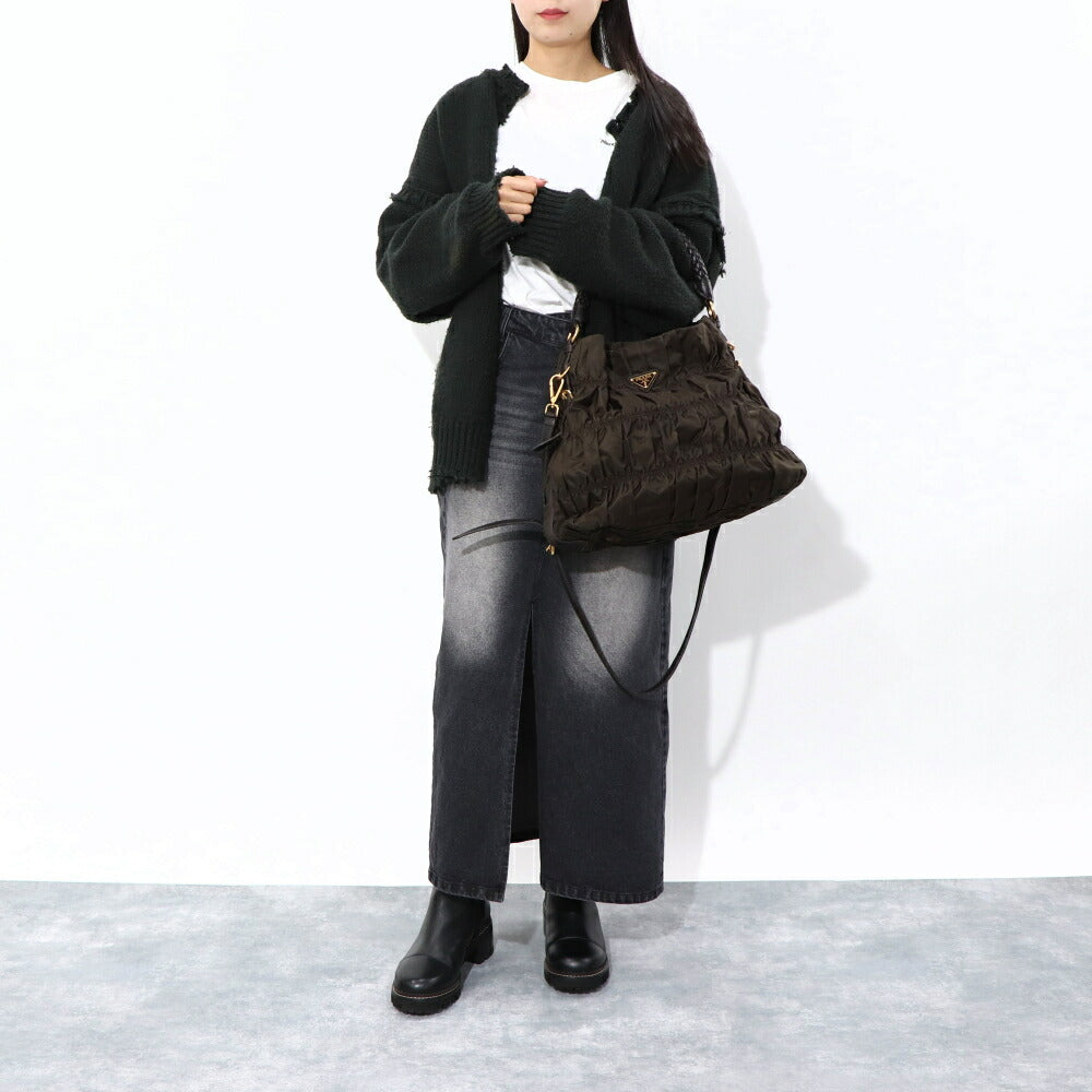 PRADA ハンドバッグ TESSUTO GAUFRE BCランク