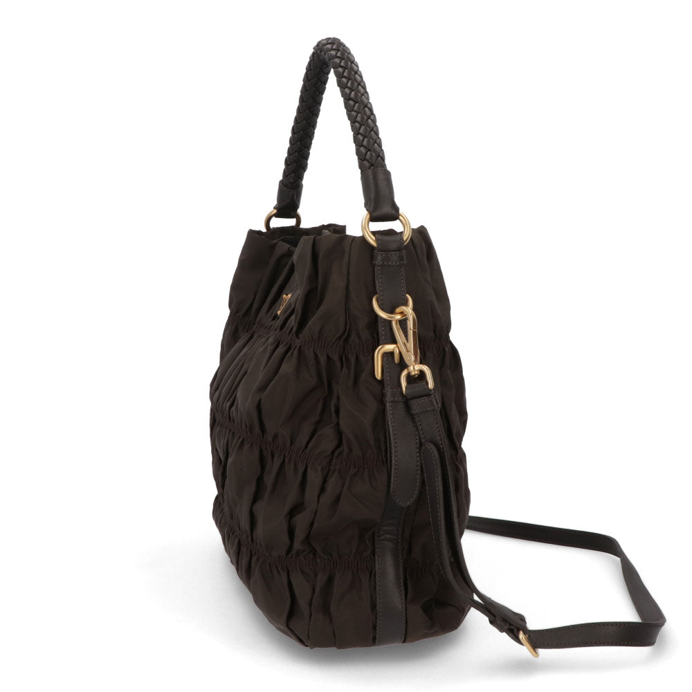 PRADA ハンドバッグ TESSUTO GAUFRE BCランク