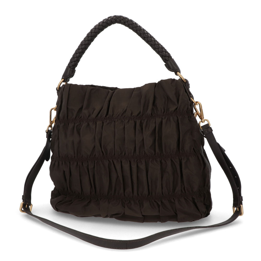 PRADA ハンドバッグ TESSUTO GAUFRE BCランク