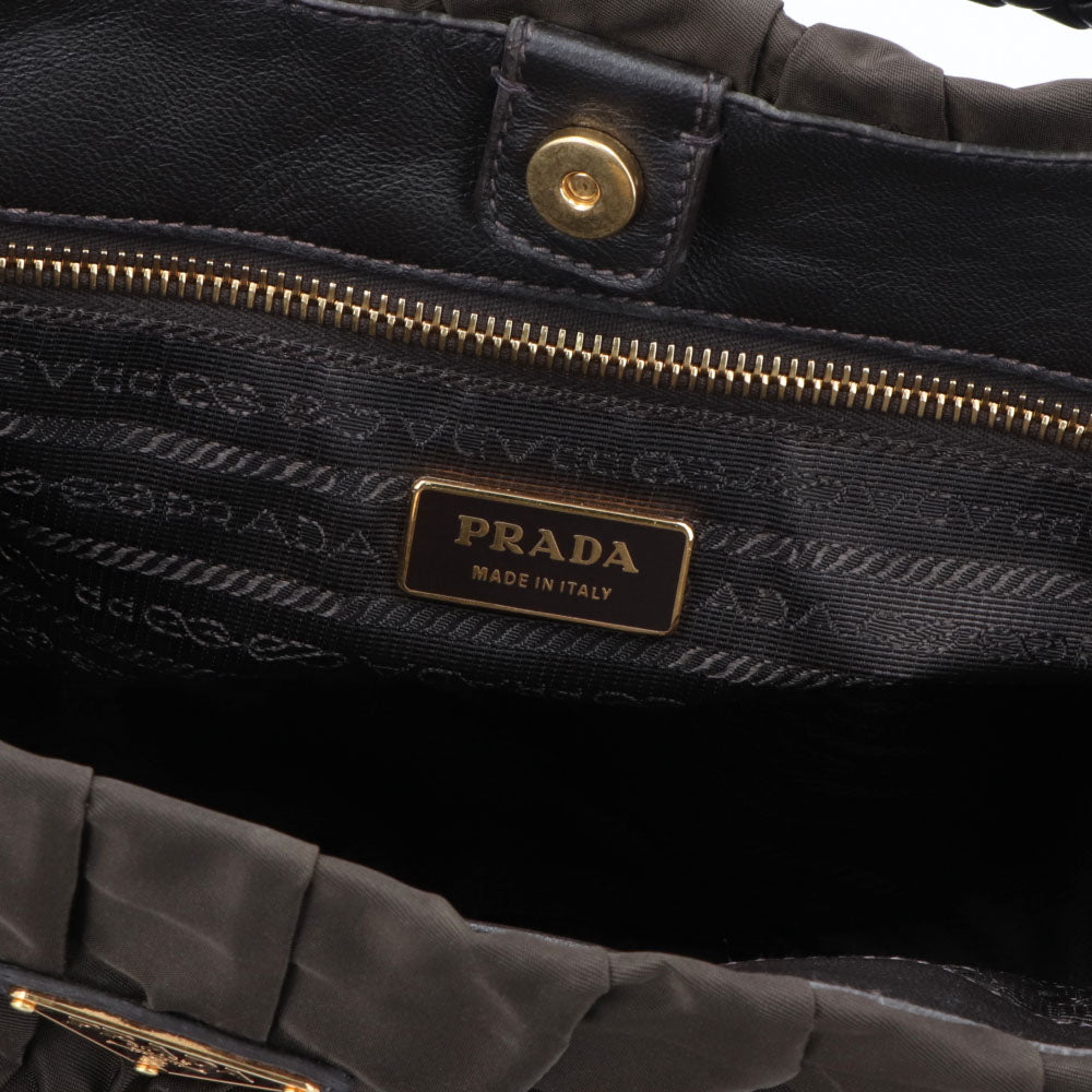 PRADA ハンドバッグ TESSUTO GAUFRE BCランク