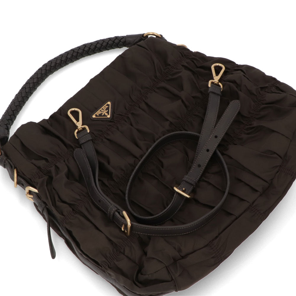 PRADA ハンドバッグ TESSUTO GAUFRE BCランク