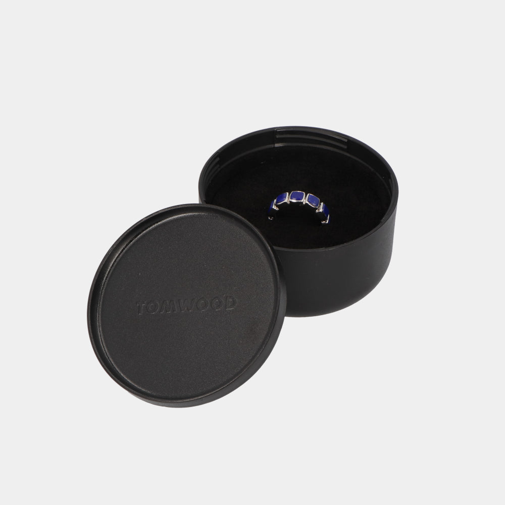 トムウッド R75CBV2BLL01S925 リング シルバー ブルー