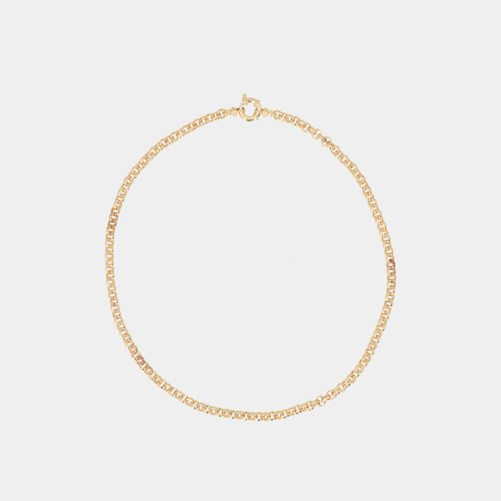 トムウッド TOM WOOD アクセサリー ネックレス レディースThick Rolo Chain ゴールド 9Kゴールド シンプル N0JP55NA01S925