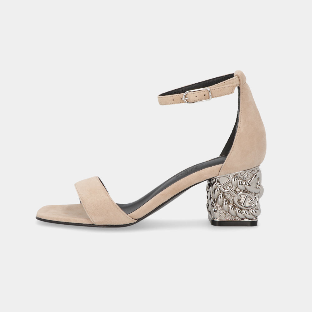 エルメス HERMES グラム60 サンダル ベージュヌード