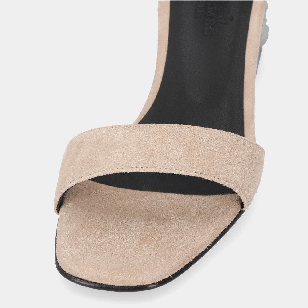 エルメス HERMES グラム60 サンダル ベージュヌード