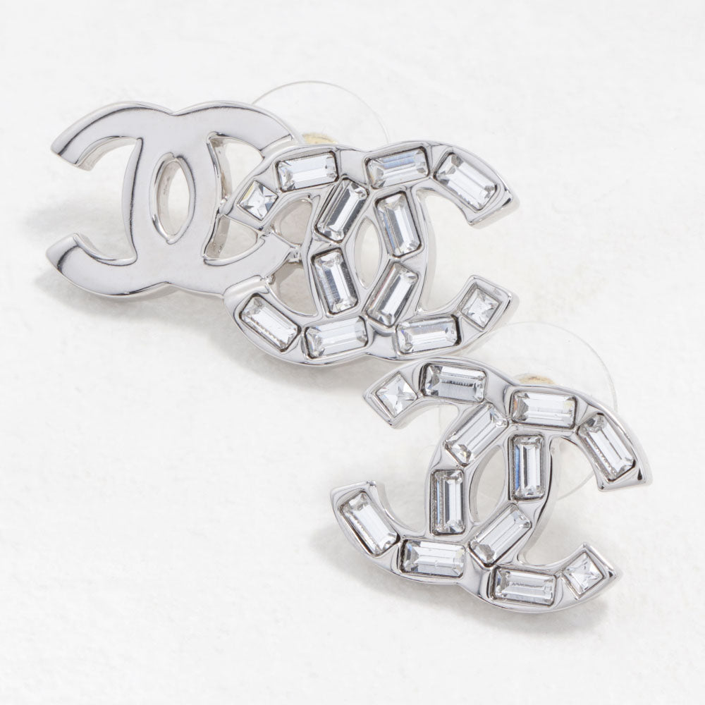 シャネル CHANEL AB7869 ダブルココマーク アシンメトリー