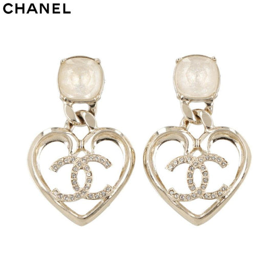 シャネル CHANEL ABA100 ココマーク ハート ピアス