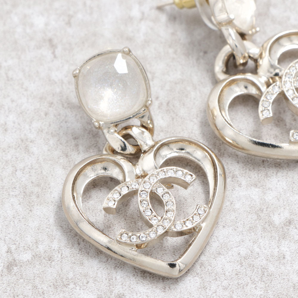 シャネル CHANEL ABA100 ココマーク ハート ピアス