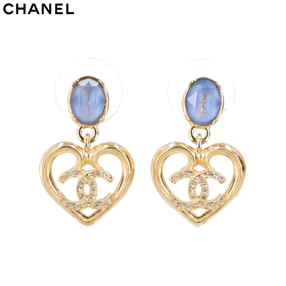 CHANEL ピアス ABA102 クリスタル ブルーパール