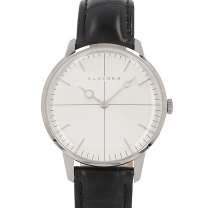 KLASSE14 時計 Disco Volante 36mm Quartz Leather ステンレススチール レザー シルバーカラー 腕時計 DI16SR001W