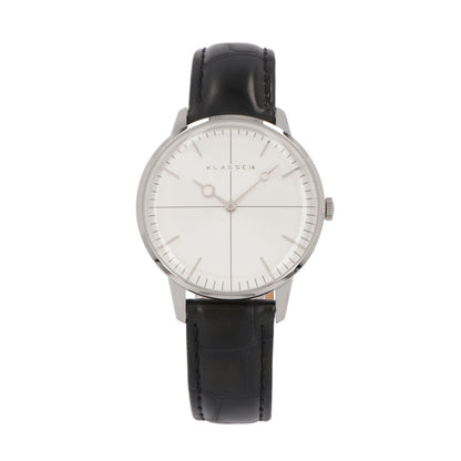 KLASSE14 時計 Disco Volante 36mm Quartz Leather ステンレススチール レザー シルバーカラー 腕時計 DI16SR001W