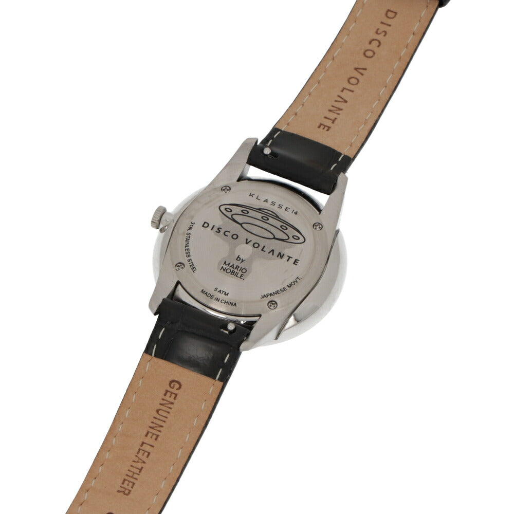 KLASSE14 時計 Disco Volante 36mm Quartz Leather ステンレススチール レザー シルバーカラー 腕時計 DI16SR001W