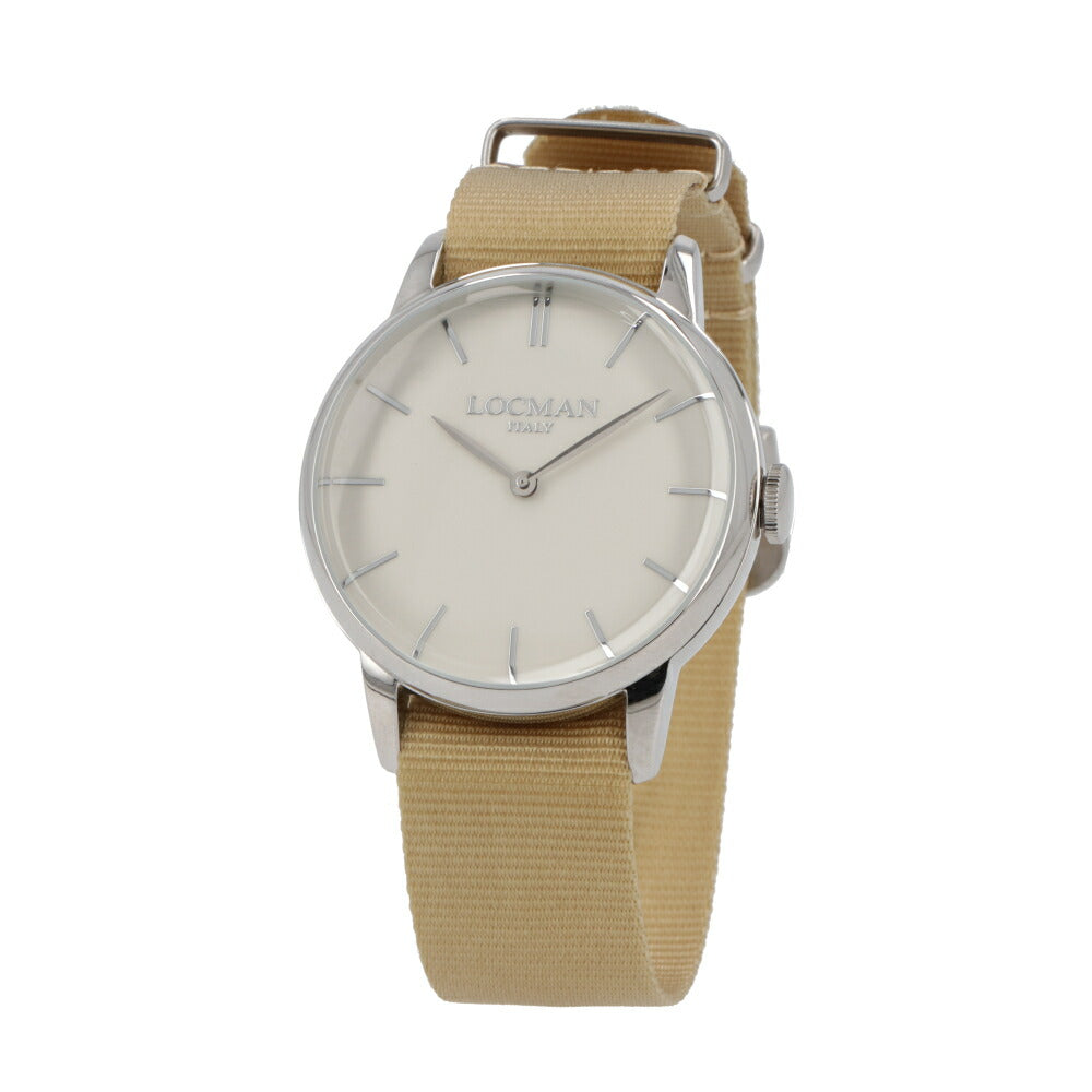 LOCMAN 時計 イエロー系 ステンレススティール ロゴ 腕時計 0251V05-00AVNKNH 1960