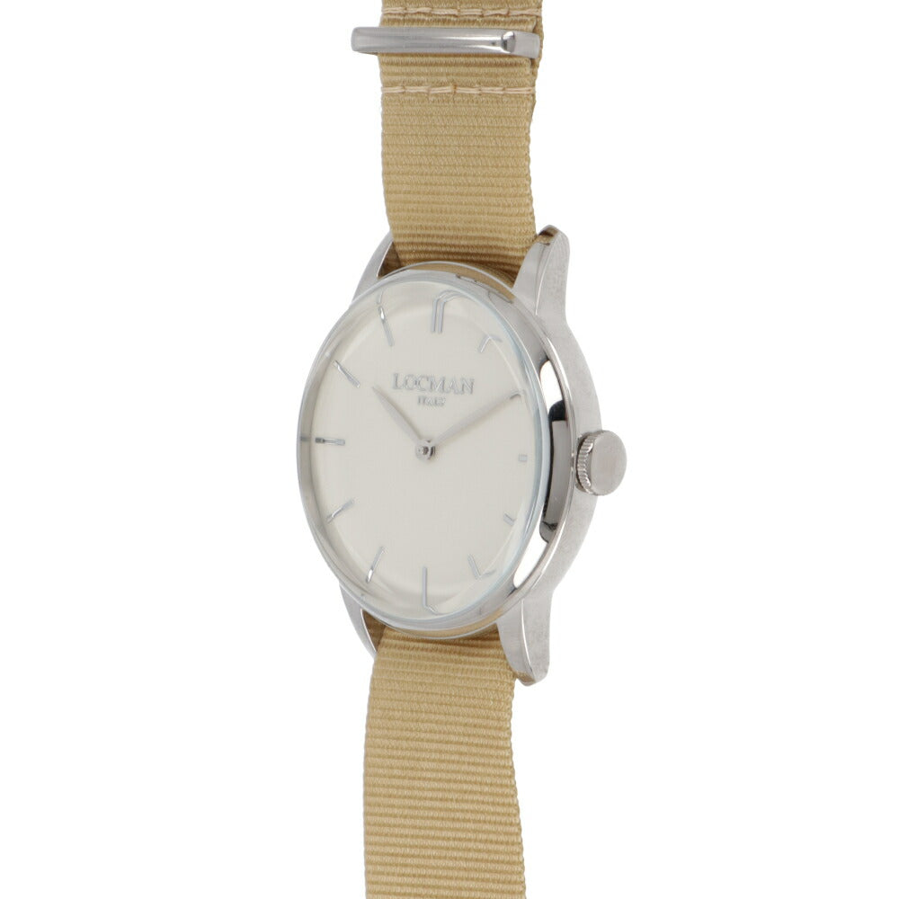 LOCMAN 時計 イエロー系 ステンレススティール ロゴ 腕時計 0251V05-00AVNKNH 1960