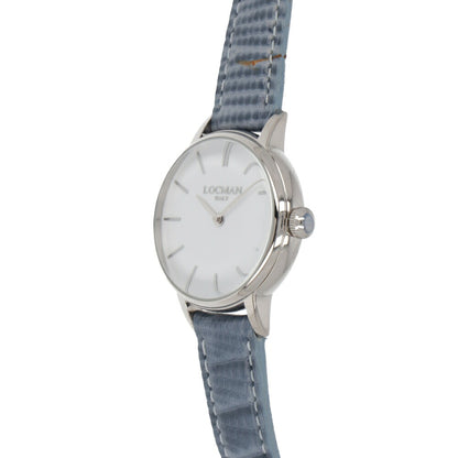LOCMAN 時計 ブルー系 ステンレススティール シルバー 腕時計 0253A08A-00WHNKPS 1960 LADY