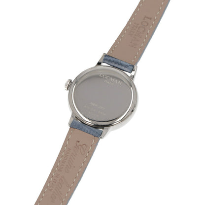 LOCMAN 時計 ブルー系 ステンレススティール シルバー 腕時計 0253A08A-00WHNKPS 1960 LADY