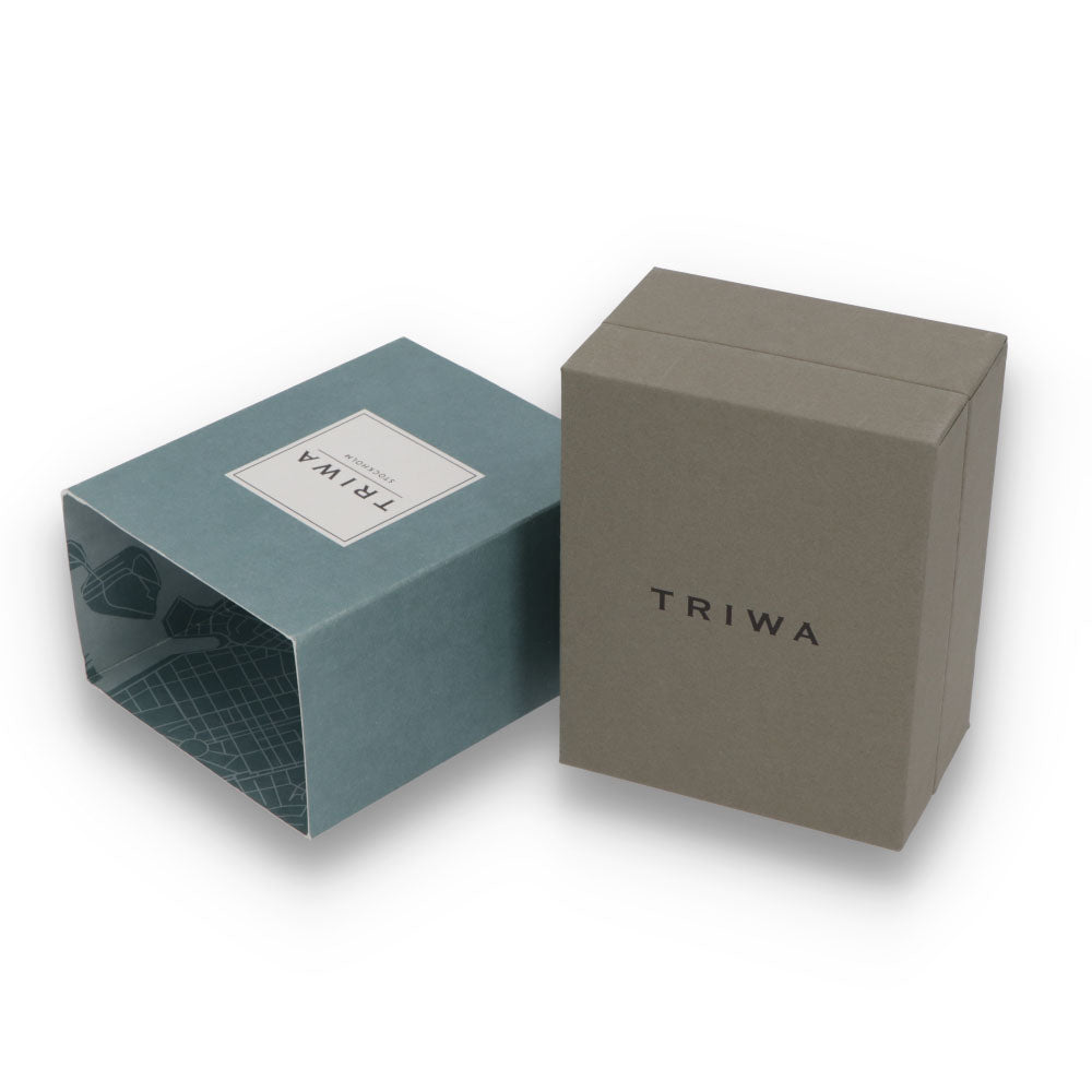 TRIWA 時計 ASKA ステンレス ステンレスメッシュ ロゴ 腕時計 AKST104-MS121212
