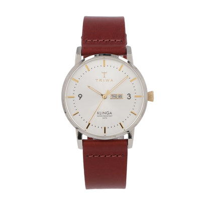 TRIWA 時計 KLINGA ステンレス シルバー 腕時計 KLST104-CL010312
