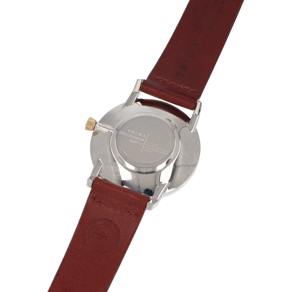 TRIWA 時計 KLINGA ステンレス シルバー 腕時計 KLST104-CL010312