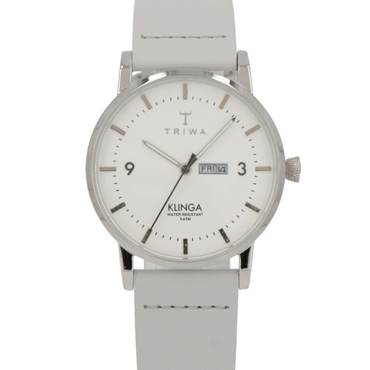 TRIWA 時計 KLINGA ステンレス シルバー 腕時計 KLST109-CL111512