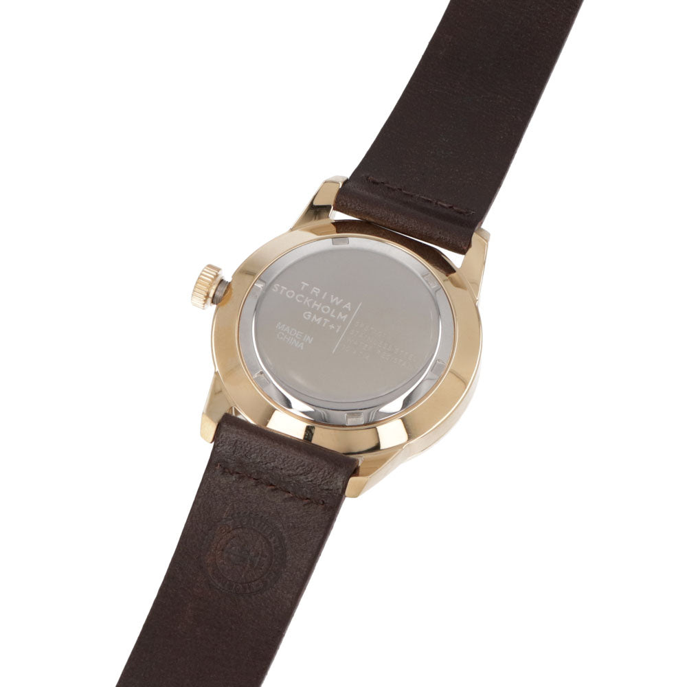 TRIWA 時計 SPIRA ブラウン系 ステンレス ゴールド 腕時計 SPST101-CL010413