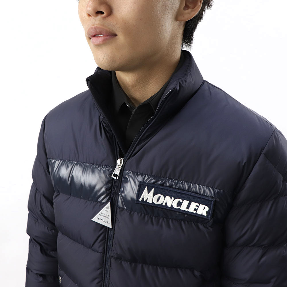 モンクレール 41940 SERVIERES ダウンジャケット 紺