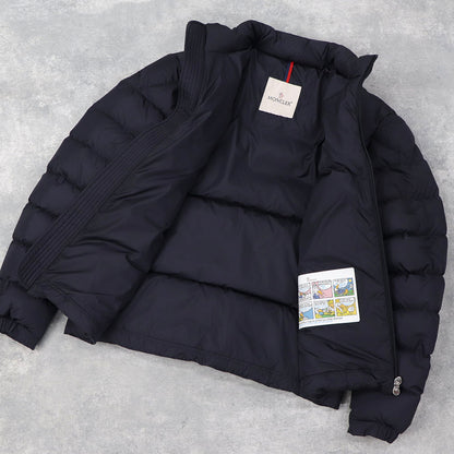 モンクレール 41940 SERVIERES ダウンジャケット 紺