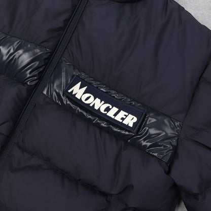 モンクレール 41940 SERVIERES ダウンジャケット 紺