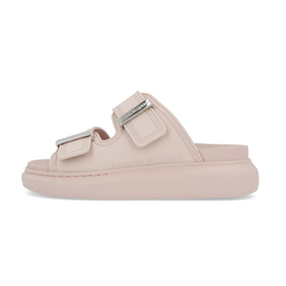 ALEXANDERMCQUEEN サンダル  ブラック ピンク ベルト 658063