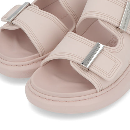 ALEXANDERMCQUEEN サンダル  ブラック ピンク ベルト 658063