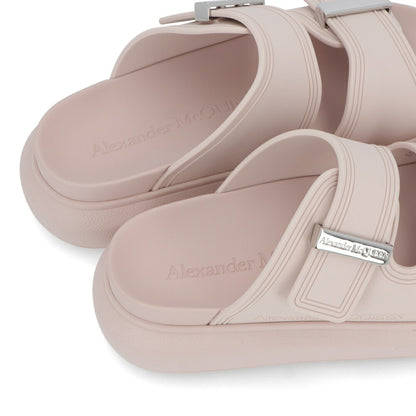 ALEXANDERMCQUEEN サンダル  ブラック ピンク ベルト 658063